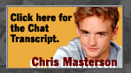 Read the Chris Masterson transcript!