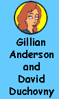 Gillian Anderson and David Duchovny